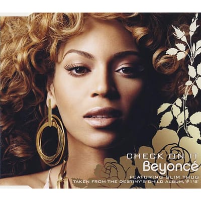 CD BEYONCÉ, SLIM THUG - Check On It 82876822452PROM Sony Urban Musi 2005 Frankrijk Rap & Hip-Hop/R&B Gebruikt brown