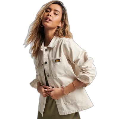 Jasje van biologisch katoen voor dames Superdry Vintage Chore