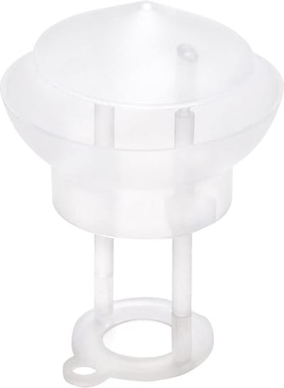 Vijver Mistmaker - Luchtbevochtiger Accessoire - Decoratieve Mist Creëren - Anti-spat Ontwerp - 12 Gram - Wit