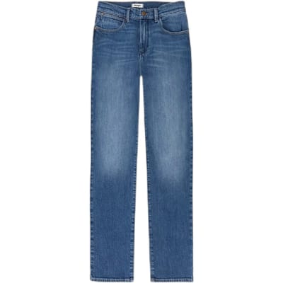 Wrangler Straight Spijkerbroek Blauw 32 / 30 Vrouw