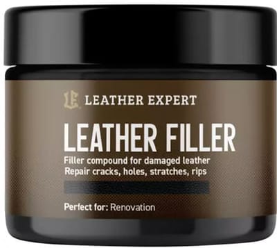 LEATHER EXPERT LEATHER FILLER LEDER PLAMUUR ZWART 50ML