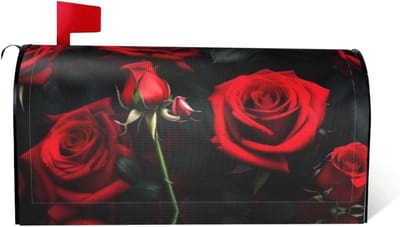 Brievenbus Cover - Posthoes Decoratie - Tuin Aankleden - Volledig Magnetisch - Standaard Formaat - Zwart