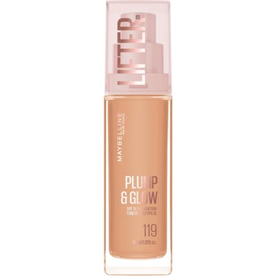 Maybelline New York Lifter Lifter Plump & Glow Foundation (Various Shades) - 119