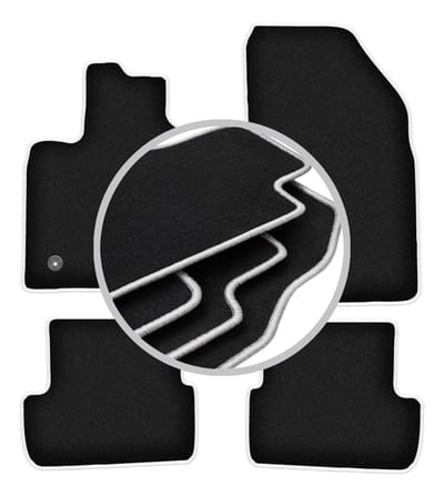 CARLUX-SILVER automatten voor: Dacia Sandero III Stepway hatchback (2021-)