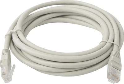 Netwerkkabel - Internetkabel - Cat6 UTP Kabel RJ45 - 3 Meter - Koper - Grijs