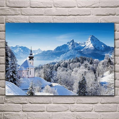 Foret complet bricolage 5D diamant broderie paysage peinture autocollant photo décoration de la maison 20X30CM gray