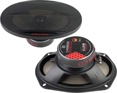 Audio System Carbon 609 CO 6x9 ovaal Auto Speakers ( hoedenplank )