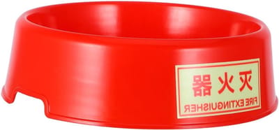 Blusser Opslaghouders - Blusser Ondersteuning - Veilige Opslag - Duurzaam Kunststof - 20x19x6 cm - Rood
