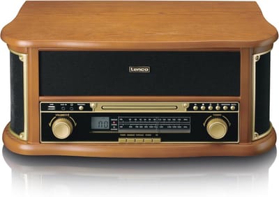 Bluetooth Platenspeler met CD- en Cassettedeck - Hoogwaardige Platenspeler voor Vinyl en Meer - Multifunctioneel Muzieksysteem