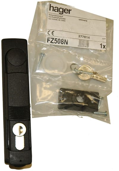 Hager FZ508N HAG SLUIT.IP44 ZW.GR CIL.1242E