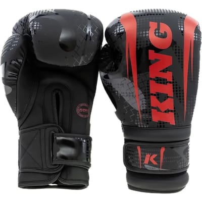 King Pro Boxing Shogun Series 3 Bokshandschoenen Camo Rood