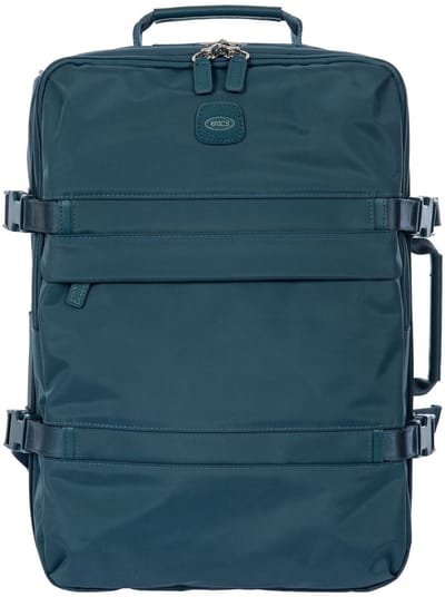 BRIC'S vrije tijd rugzak rugzak met laptopvak X-Collection Positano Underseat - Backpack Sea Green petrol