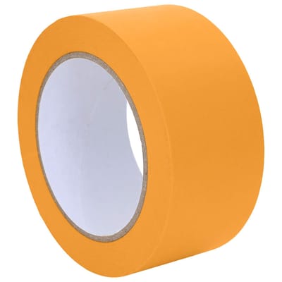 vidaXL Verf Maskertapes 12 st Geel 50mm x 50m Papier