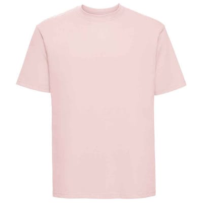 Russell Heren Ringspun Cotton Classic T-shirt (Poederroos)