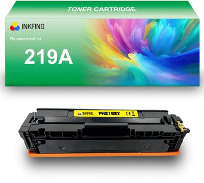 INKFIND 219A (W2192A) Geel tonercartridge compatibel met HP 219A (W2192A) Geel toner cartridge - 1-pack Geel