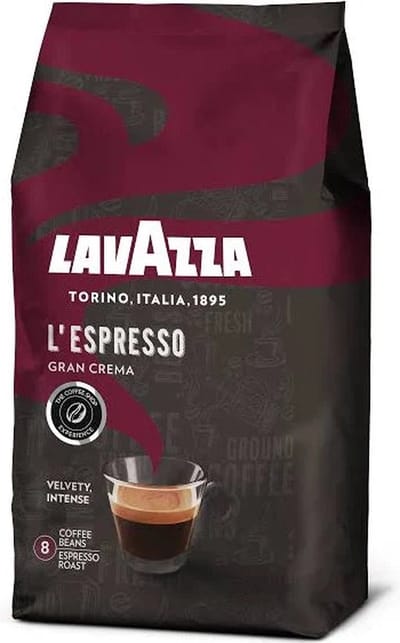 Koffie lavazza espresso bonen barista gran crema - 6 stuks