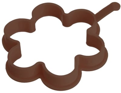 Orion Silline Serie - Silicones Vorm - Bloemvormig - 12cm - Bruin