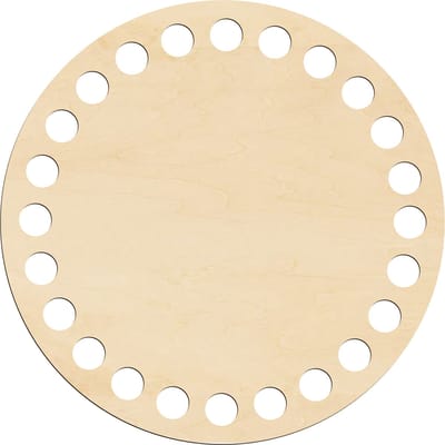 SMX Design - Ronde Basis voor Mand - Birch Multiplex - 13cm - FSC gecertificeerd