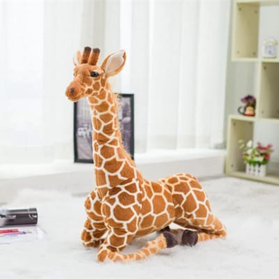 Simulatie Giraffe Pluche Pop Zachte Slaapkamer Decoratie Knuffel Dierlijke Poppen Leuke Giraffe Pop Giraffe Pluche Speelgoed Verjaardagscadeau