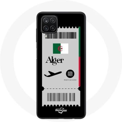 Samsung Galaxy A12 hoesje Vliegticket Algerije