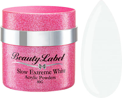 Beauty Label Acrylic Powders - Slow Extreme White 40g
