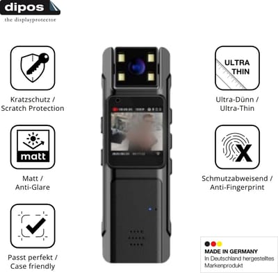 dipos – 4x Matte Beschermfolie geschikt voor ARMYJY P1 WiFi | Krasbestendige & antireflecterende Screenprotector Ultra-Thin