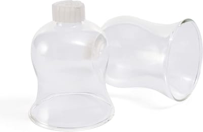 2x waxinelichthouder helder 8 cm glazen opzetstuk voor kandelaar kaarsenhouder glas adventskrans waxinelichthouder stokje kaarsenhouder kaarsenstok 6 cm