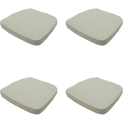 Madison - Zitkussen Wicker Beige canvas eco+ - Ca. 48x48 cm - Set van 4