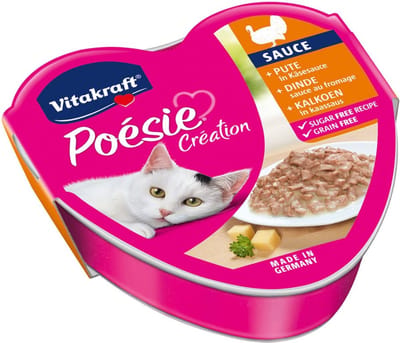 Vitakraft Kattenvoer In Saus Kalkoen - Kaas 85 gr