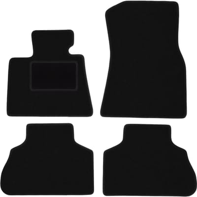 Zwarte velours vloermatten voor: BMW X5 G05 SUV (2018-)