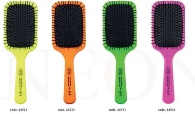 3ME Paddle Brush Neon - Geel