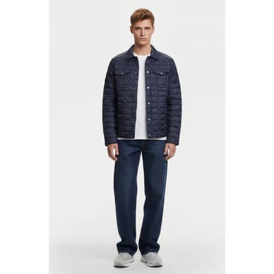 JOTT Elie Down Jacket Navy Size: S | Light Jackets Outlet | Heren | Blauw