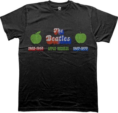 The Beatles - Apple Years Heren T-shirt - S - Zwart