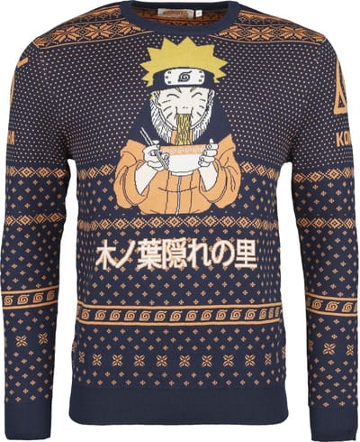 Naruto Ichiraku Ramen Shop Heren Christmas jumper - meerkleurig - S