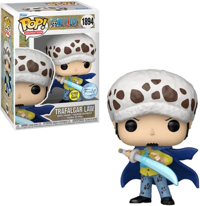 Funko POP! Animation Trafalgar Law GITD 1894 One Piece Exclusive