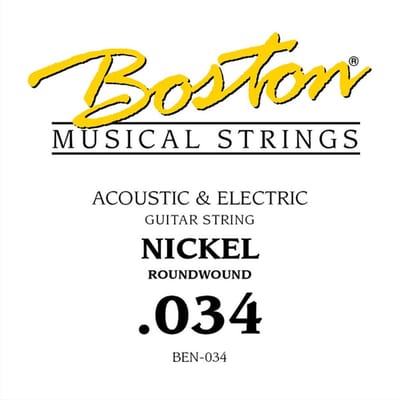 Boston BEN-034 034 snaar, nickel roundwound