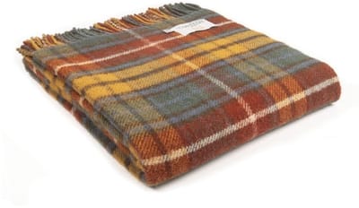 Plaid Tartan Antique Buchanan - 150x183 - Nieuw Wol - Tweedmill UK