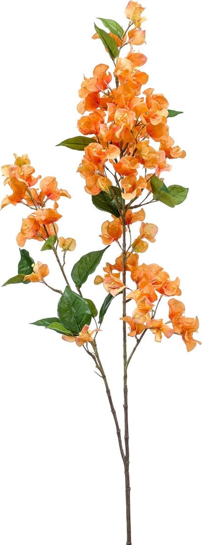 Emerald - Kunstbloem Bougainvillea 117cm geel/oranje - Kunstplant voor binnen
