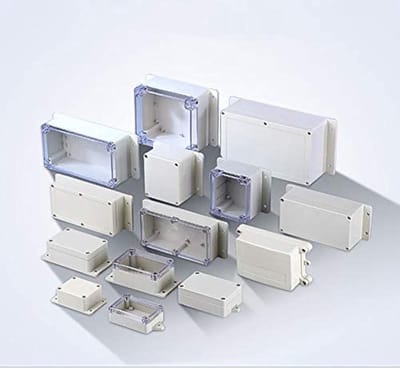 Waterdichte elektrische projectbehuizing ABS IP65 maat 27 wit
