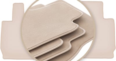 PREMIUM beige matten voor: Iveco Stralis vrachtwagen 2003-2019