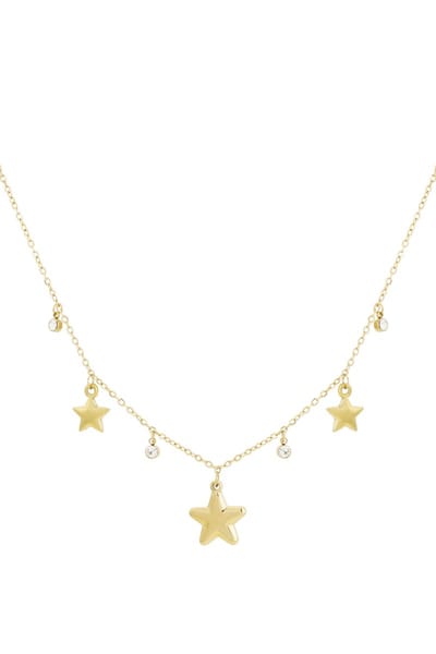 Ketting Sterretjes - Yehwang - Stainless steel - Goudkleurig - Verkleurt niet - Cadeau