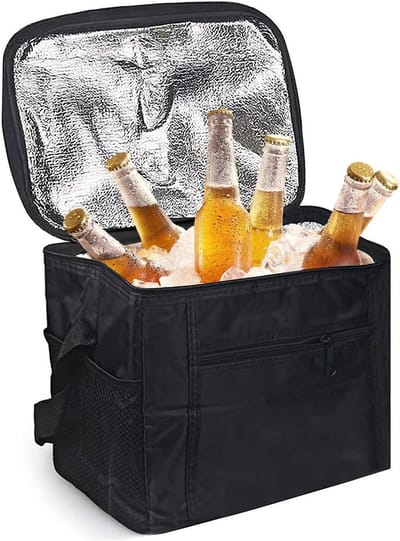 Koeltas 11 liter opvouwbaar picknicktas herbruikbaar - Opvouwbare koeltas