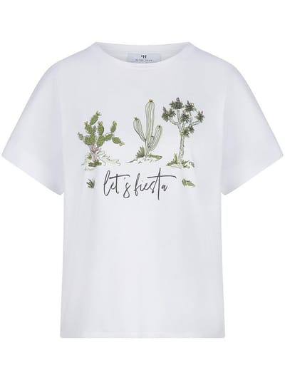 Shirt Van Peter Hahn wit