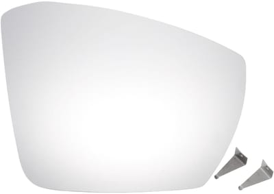 Dailygoods - Deur Spiegelsglas Vervanging - Convex Verwarmd - Echt Glas - Voor Volkswagen T-Cross - Voor Volkswagen T-Roc - Geschikt voor Skoda Octavia