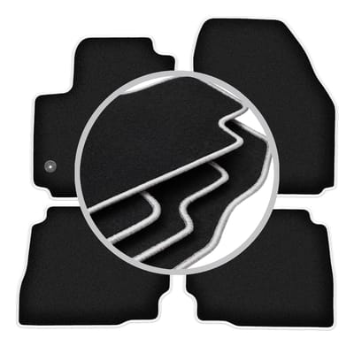 CARLUX-SILVER automatten voor: Ford Mondeo MK4 liftback, sedan, stationwagen (2012-2014)