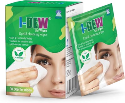 Ooglid Reinigingsdoekjes voor Dagelijkse Hygiëne & Make-up Verwijderen - 30 Stuks