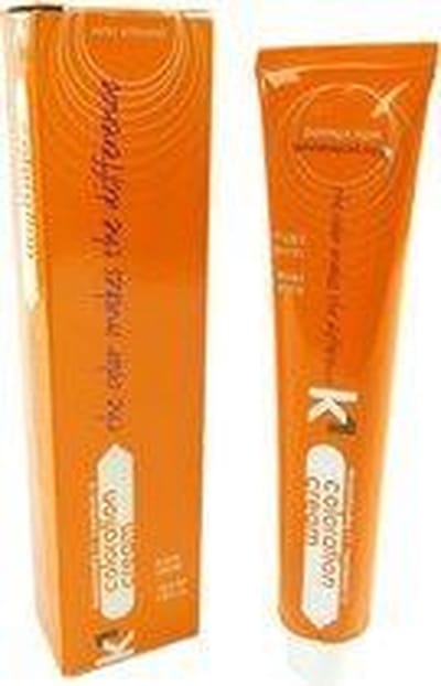 K1 Coloration Cream 100ml Haarkleur permanente crème - veel nuances - 04/75 Chocolate Mahagony Brown