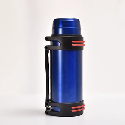 2L Thermos met hoge capaciteit Draagbare 304 roestvrijstalen vacuümfles Beker Isolatie Waterfles voor buitenreizen Auto Thermo Mu 2.0L