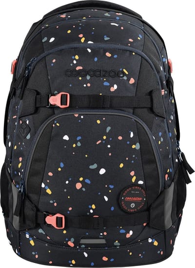 Coocazoo rugzak - PORTER - Sprinkled Candy - zwart - 30 + 5 liter - CC-211338