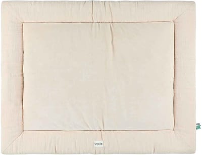 Trixie parklegger babymeubel Bliss Blossom roze 75x95cm zacht.